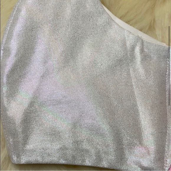 ❤️Womens Couture Rainbow Holograph Face Mask❤️ - Picture 3 of 6